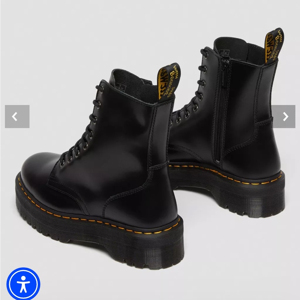 Dr martens Jadon Boot Leather Platforms - Picture 5 of 11